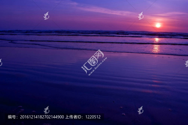 絢麗的日落