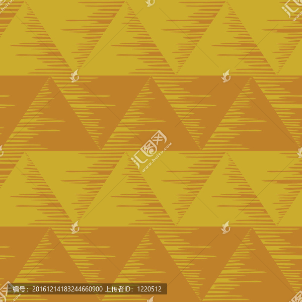 無(wú)縫三角形；棕色