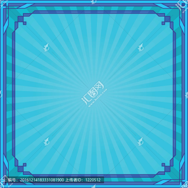 抽象背景；框架；藍色