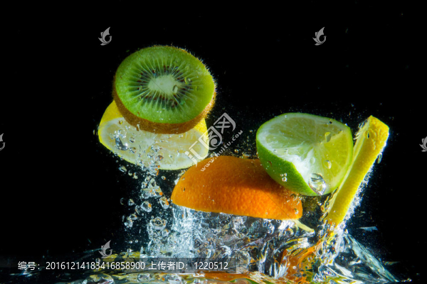 水果飛濺