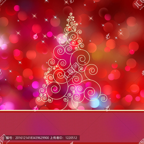圣誕樹(shù)樹(shù)卡。EPS,8