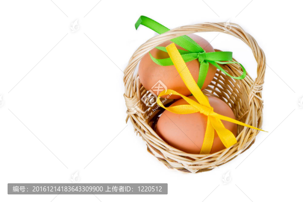 復(fù)活節(jié)彩蛋籃子