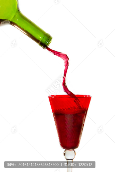 把紅葡萄酒