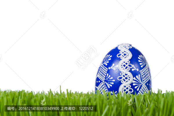 草中復(fù)活節(jié)彩蛋