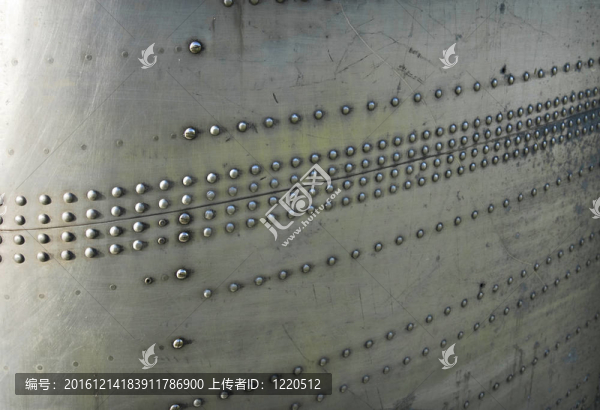 金屬全鉚釘紋理。