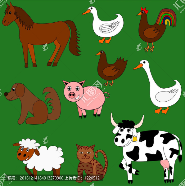 可愛的農(nóng)場動物