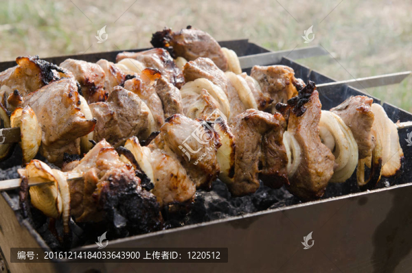 肉類(lèi)在燒烤