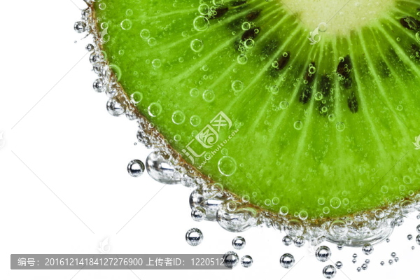獼猴桃有氣泡