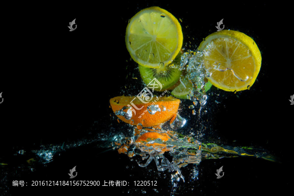 水果飛濺