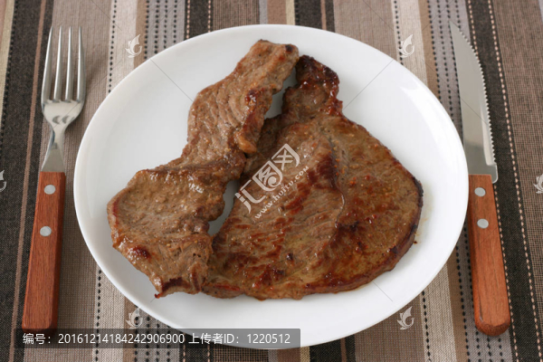 煎牛肉片