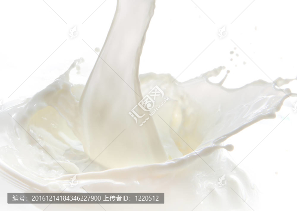 牛奶濺