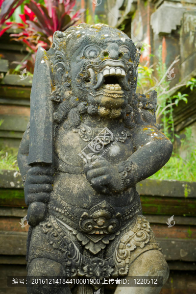 印度教惡魔雕像