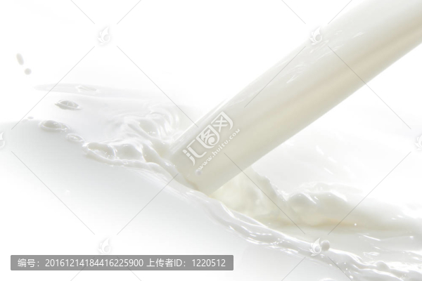 牛奶濺