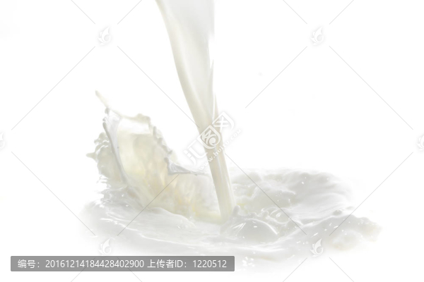 牛奶濺