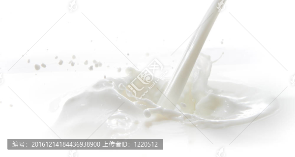 牛奶濺