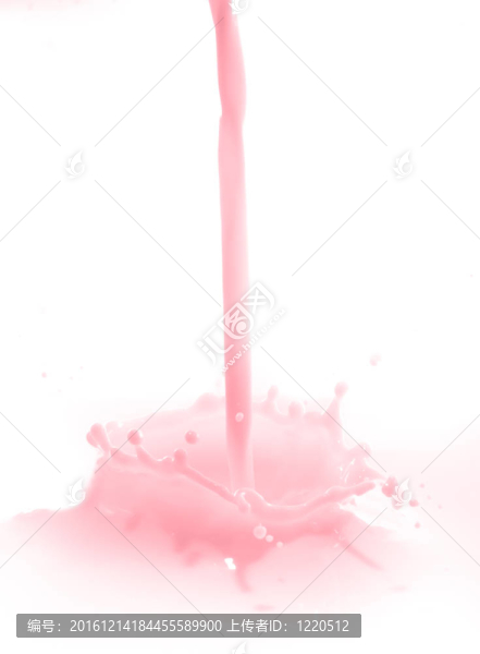 草莓牛奶飛濺