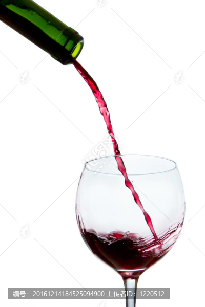 把紅葡萄酒