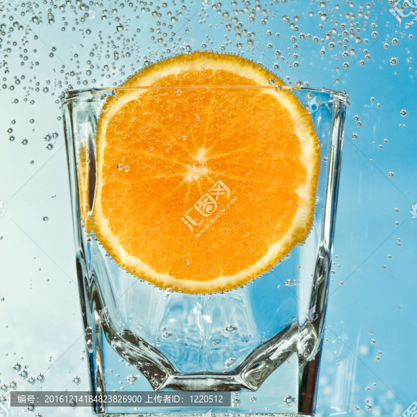 玻璃與橙色