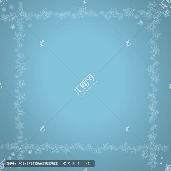 雪花框架