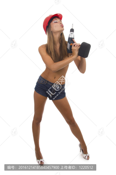 帶鉆的性工作婦女
