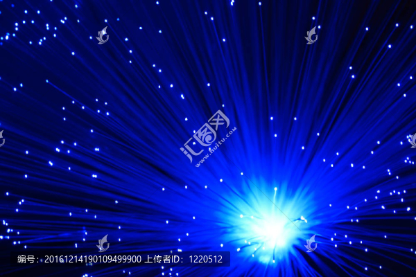 藍色背景與星星