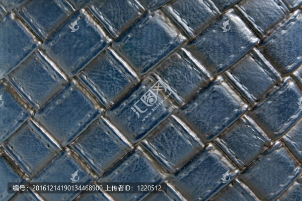 藍(lán)色的皮革