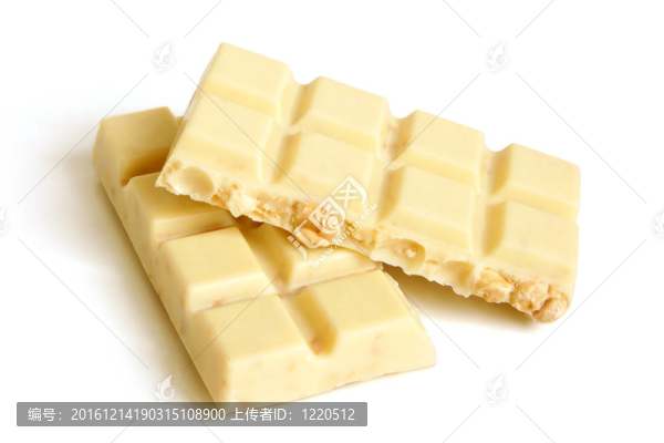 白巧克力果仁片
