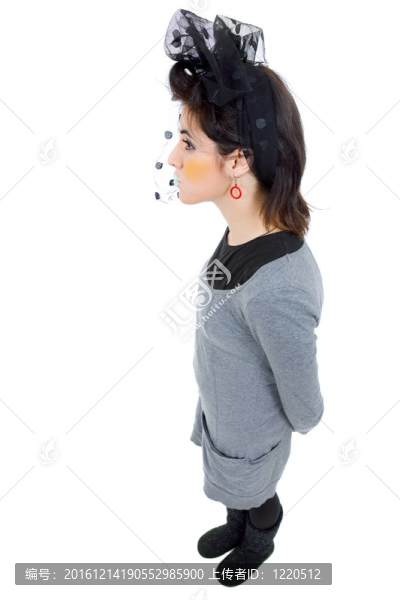 女人全身