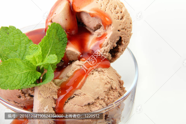 巧克力冰淇淋