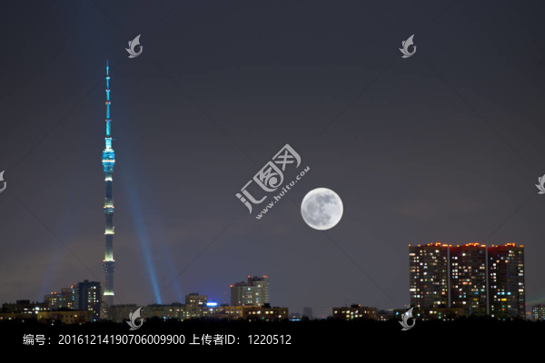 滿月下城