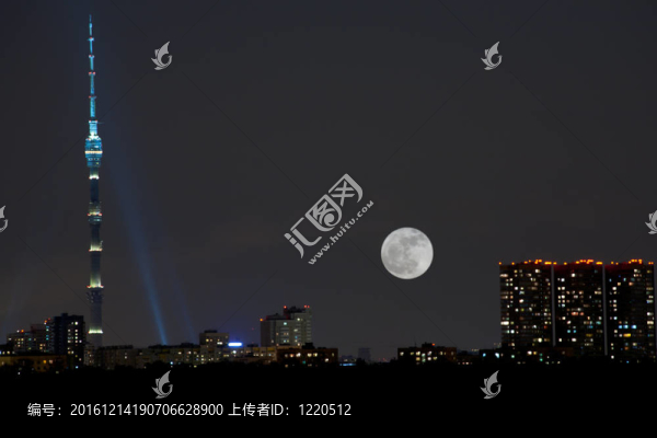 滿月下城