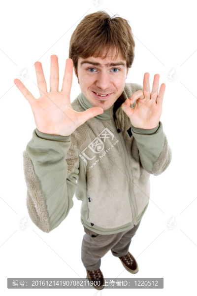 男人全身