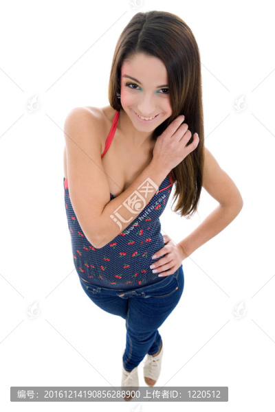 女人全身