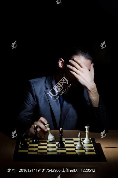 棋手玩他的游戲