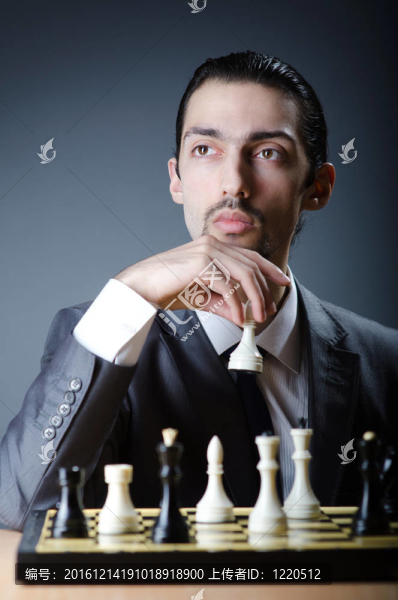 棋手玩他的游戲