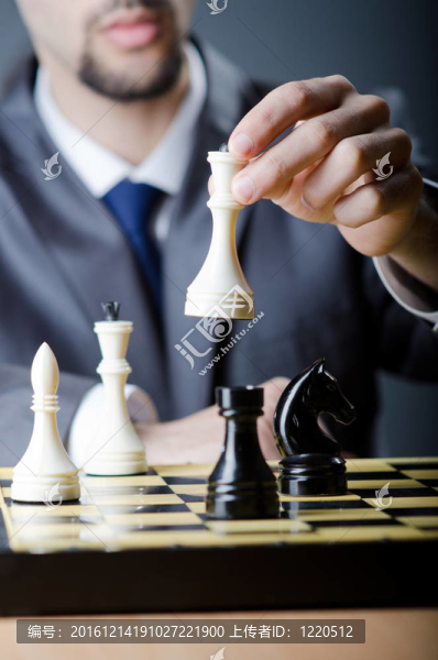 棋手玩他的游戲