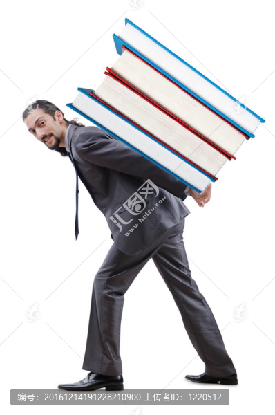 商人與白色書籍