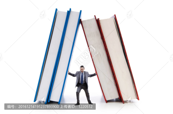 商人與白色書籍