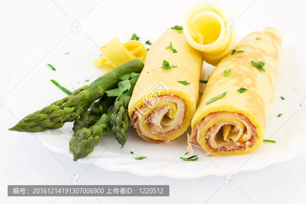 火腿Provola釀縐