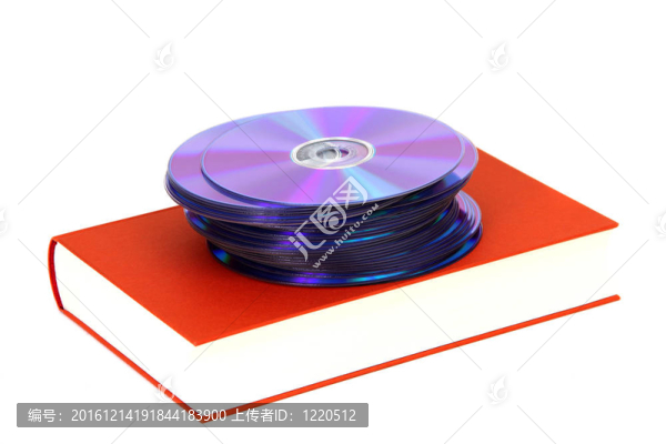 DVD在白色的書(shū)