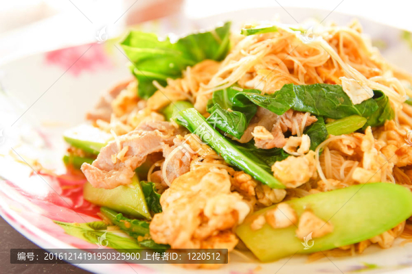 蝦菜炒面