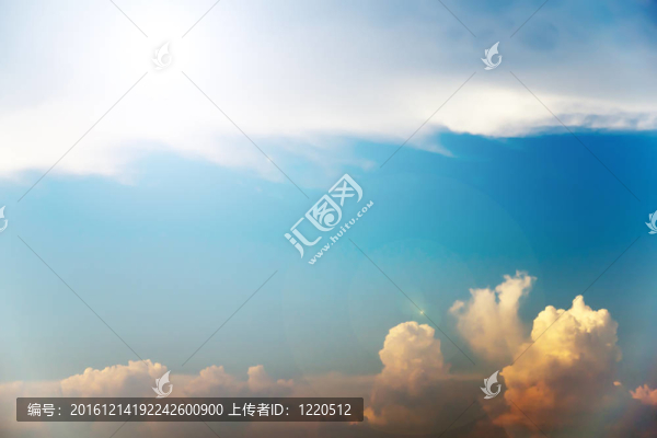 天空日落背景圖片