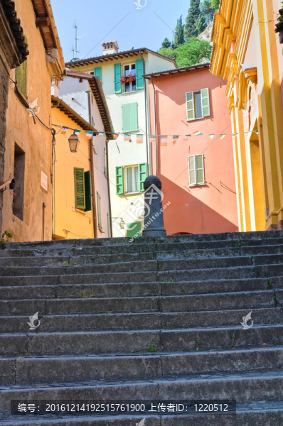 小巷。今年。Emilia,Romagna。意大利.