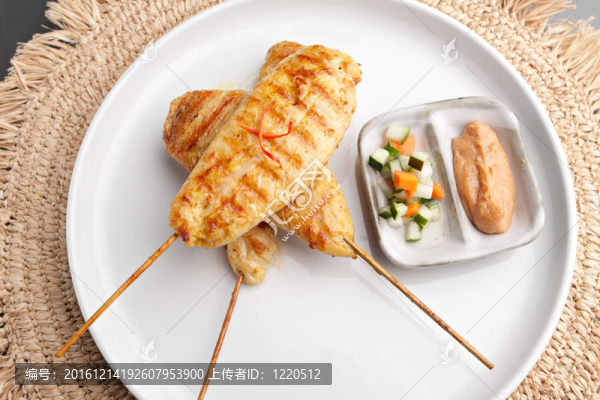 雞肉沙爹