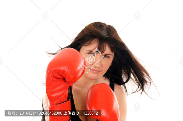 拳擊手套女孩