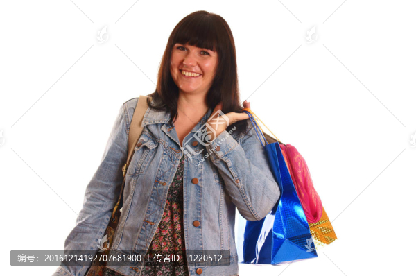 購物袋女孩