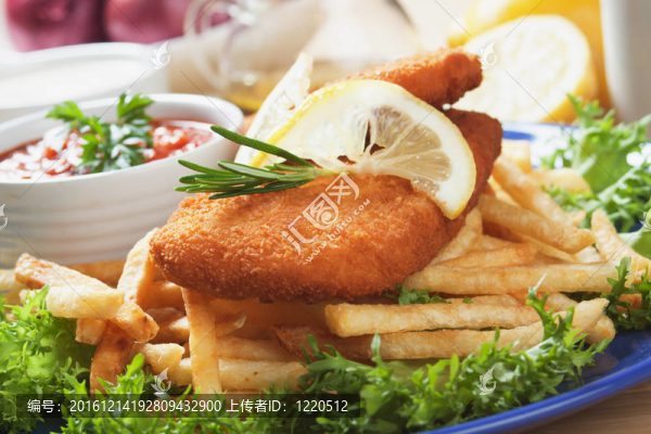 面包魚和薯條