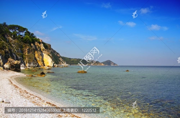 Elba島的海灘