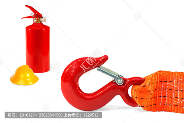繩索；滅火器和頭盔