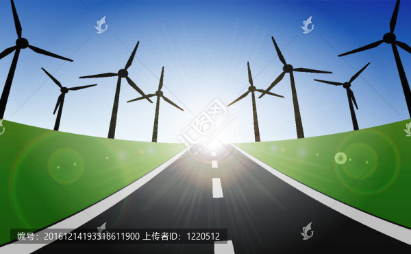 風(fēng)力渦輪機(jī)的景觀